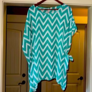 TU TU FASHION wrap around /tie tunic